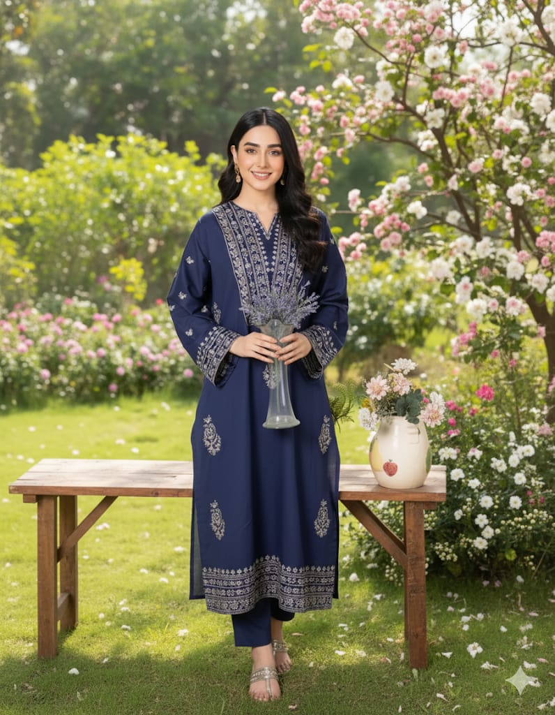 AZURA EMBROIDERY 2PC