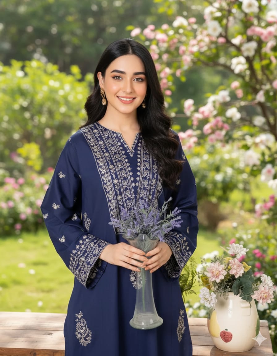 AZURA EMBROIDERY 2PC