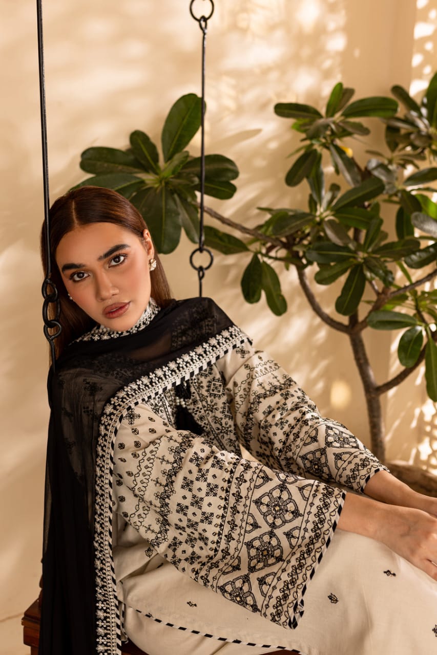 ARFA EMBROIDERY 3PC