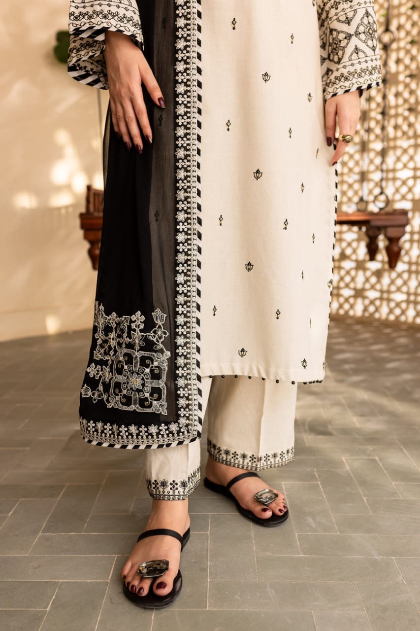 ARFA EMBROIDERY 3PC